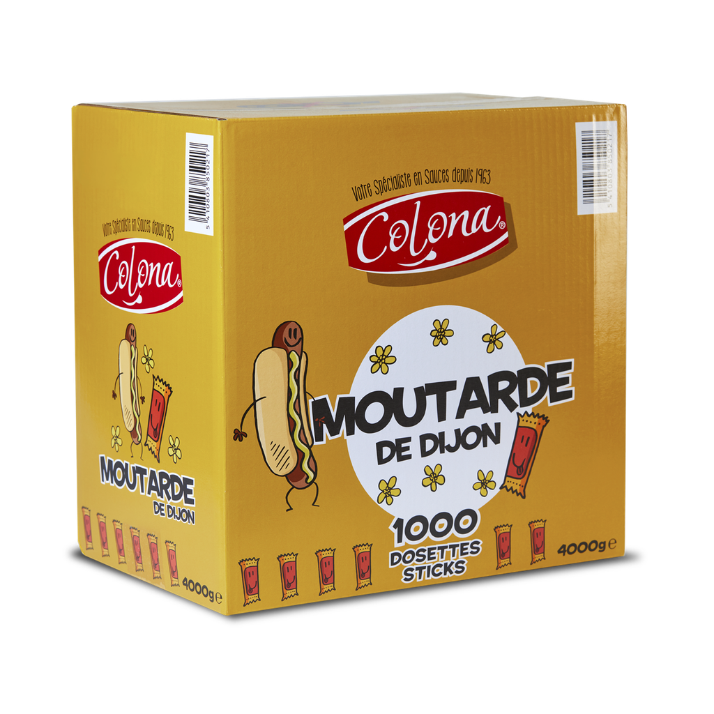 Moutarde de Dijon (Dosettes carton)