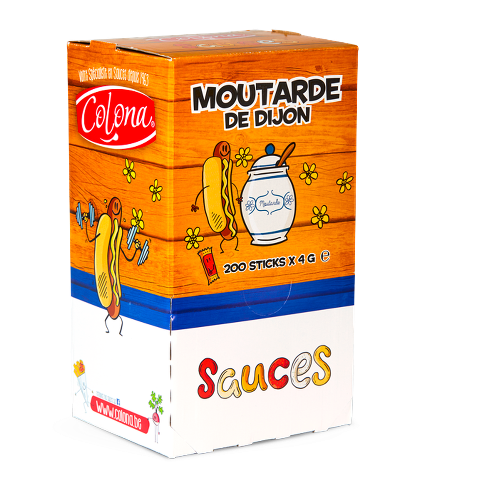 Moutarde de Dijon (Dosettes boite distri)