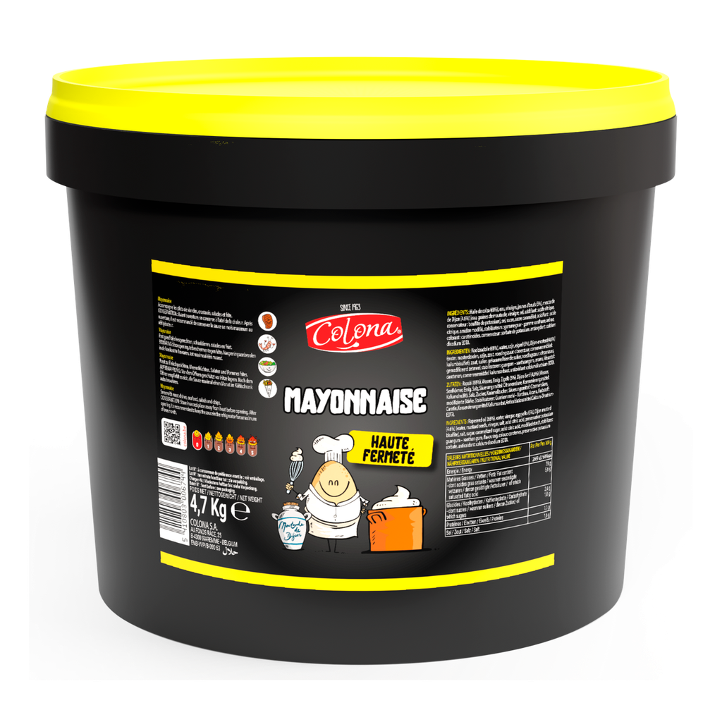 Mayonnaise Haute Fermeté (Seaux 5 l)