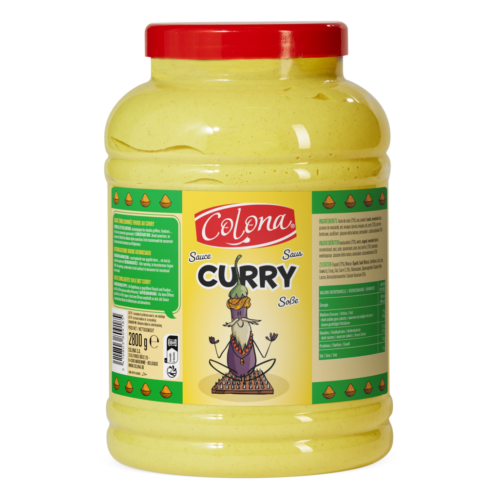 CURRY COLONA 3 L PET