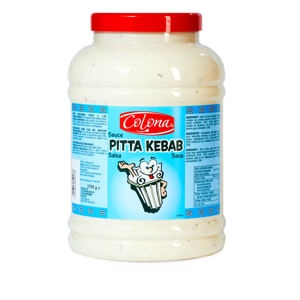 Pitta Kebab (Pot PET 3 l)
