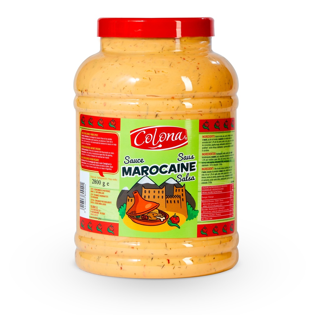 SAUCE MAROCAINE COLONA 3 L PET
