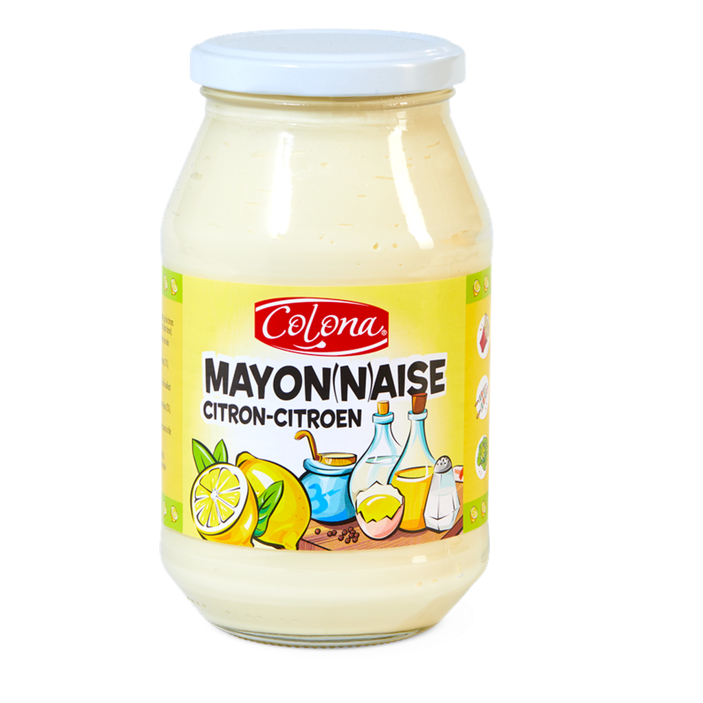 Mayonnaise au Citron (Bocaux verre 500 ml)