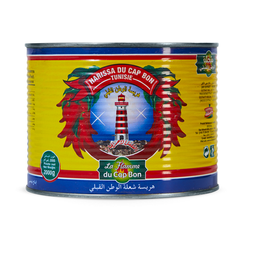 Harissa la Flamme Cap Bon (Conserves 2 kg)