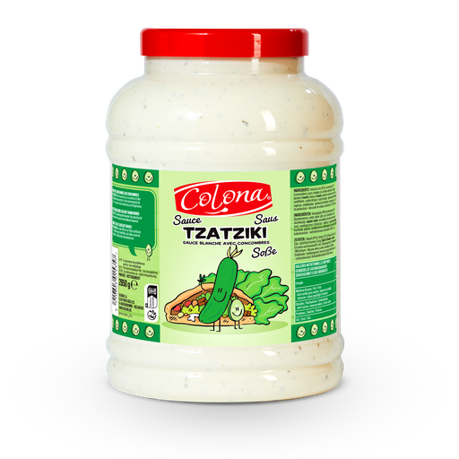 Tzatziki - Blanche Concombres (Pot PET 3 l)