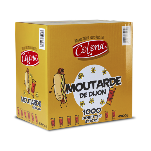Moutarde de Dijon (Dosettes carton)