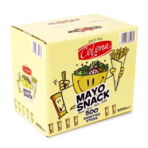 MAYO'SNACK COLONA 10 Ml / 500 PIÈCES / CARTON