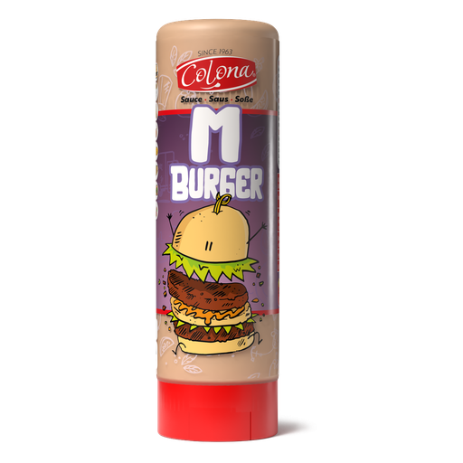M BURGER COLONA SQUEEZE 350 ML (360 g)