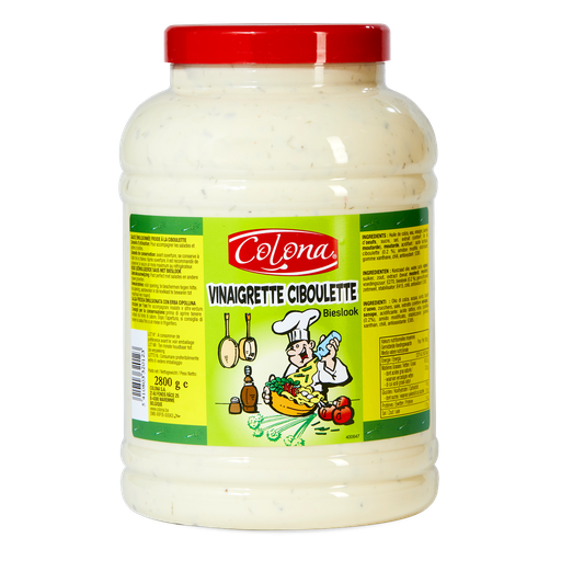 VINAIGRETTE CIBOULETTE COLONA 3 L PET